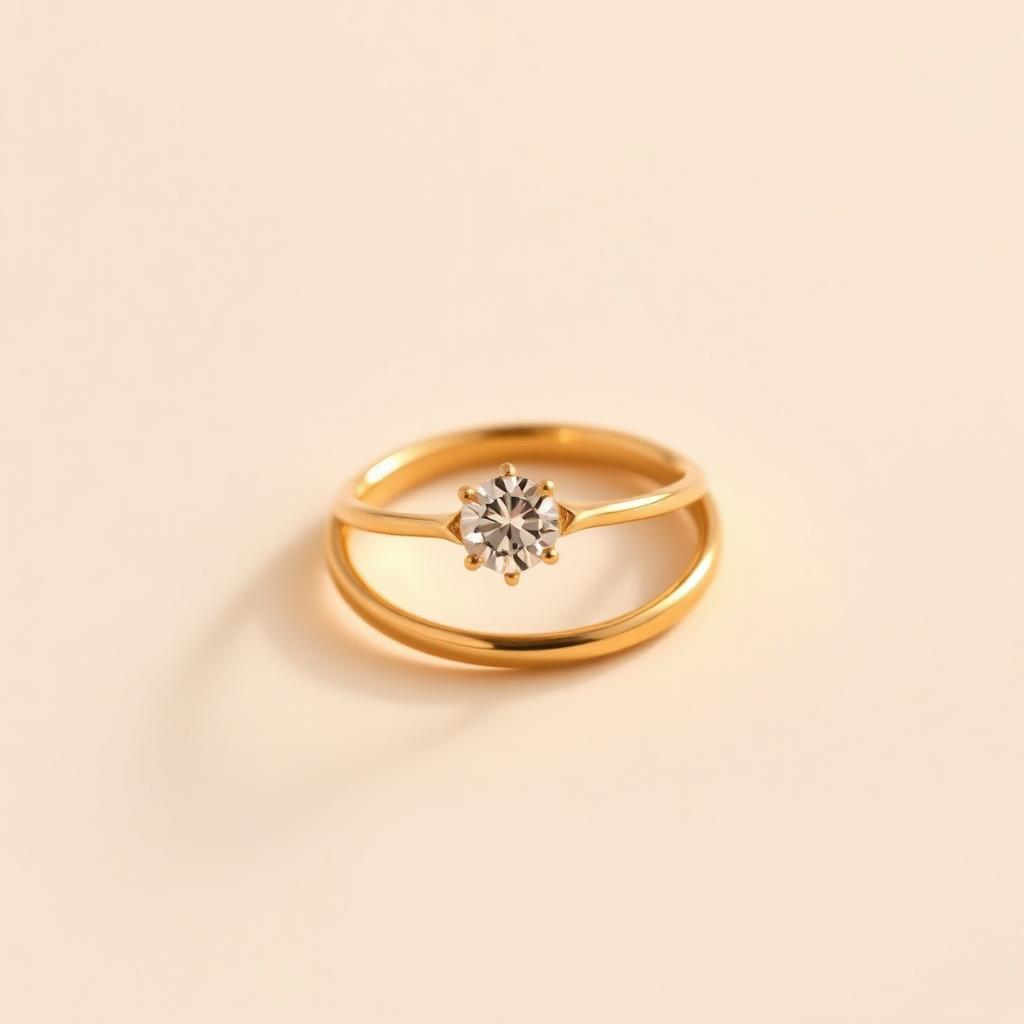 Soleil Diamond Ring